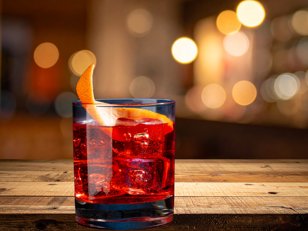 Blackberry Negroni
